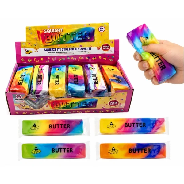 Squishy Rainbow Butter 2 Squishy Rainbow Butter